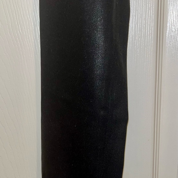 James Jeans "Twiggy" Shiny Dancer Black Oil Slick Skinny Jeans, size 27 - Picture 9 of 11